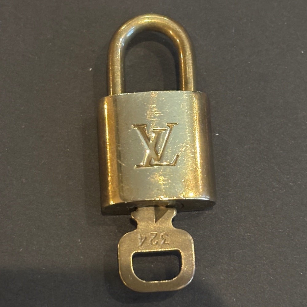 Louis Vuitton lock and key
